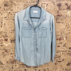 Chambray button up